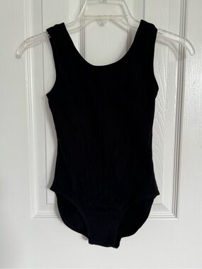 balera Black Girls One-Piece Dance Leotard